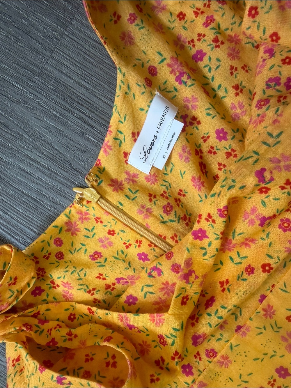 Lovers + Friends DAY KEEPER MIDI DRESS Size XS - Picture 8 of 9